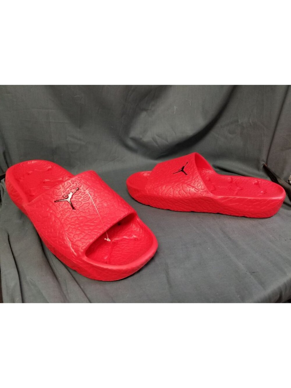 Jordan Franchise Shower Slides Fire Red Black HQ2163 600 Mens Size 11 NEW w/TAGS